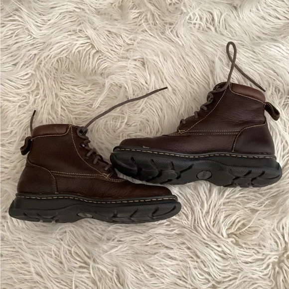 Born B-6464 MNHO handcrafted Brown Lace up Boots - Picture 9 of 14